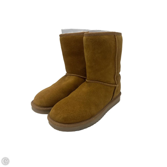 Boots Ankle Flats By Koolaburra By Ugg In Brown, Size: 8
