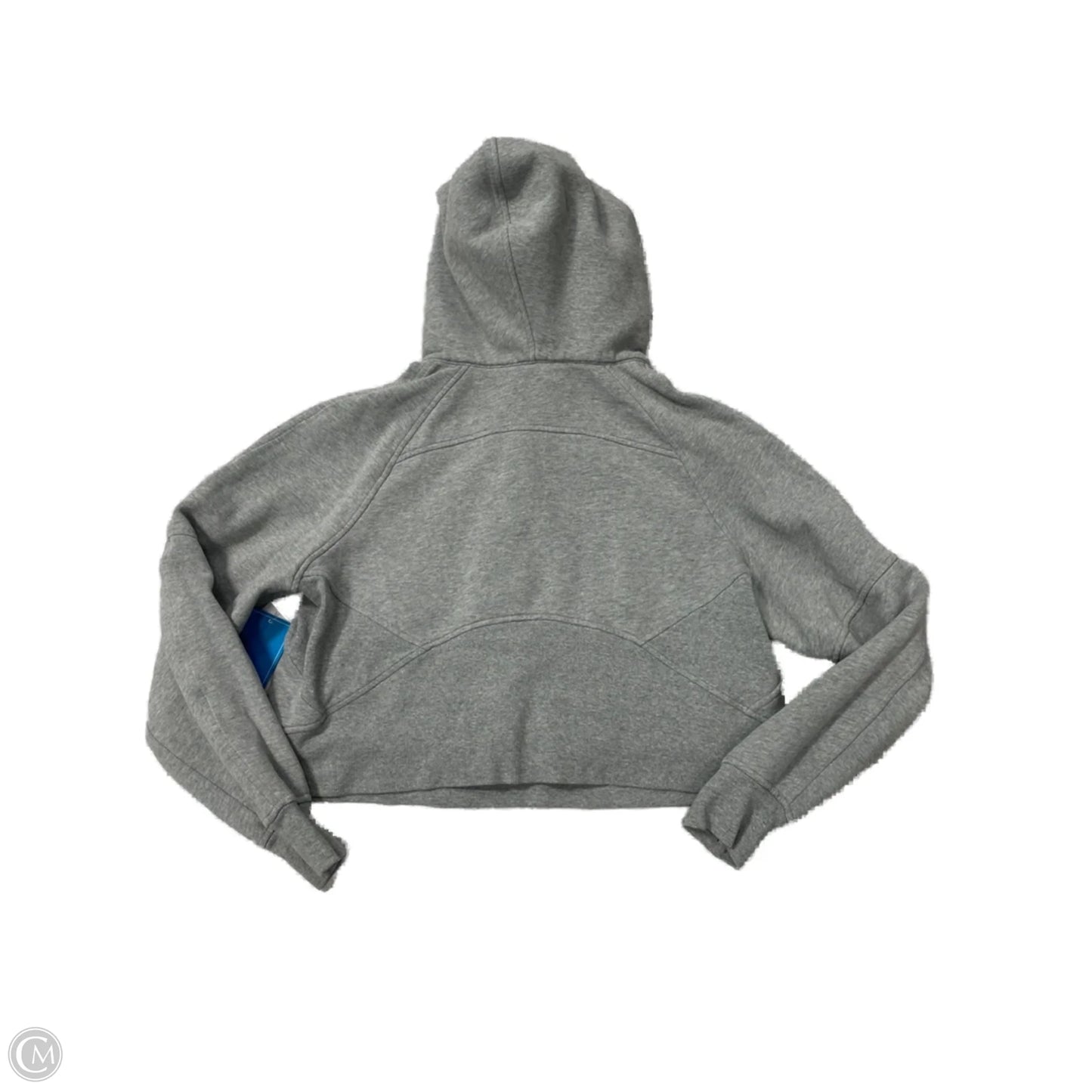Athletic Sweatshirt Crewneck By Lululemon In Grey, Size: M