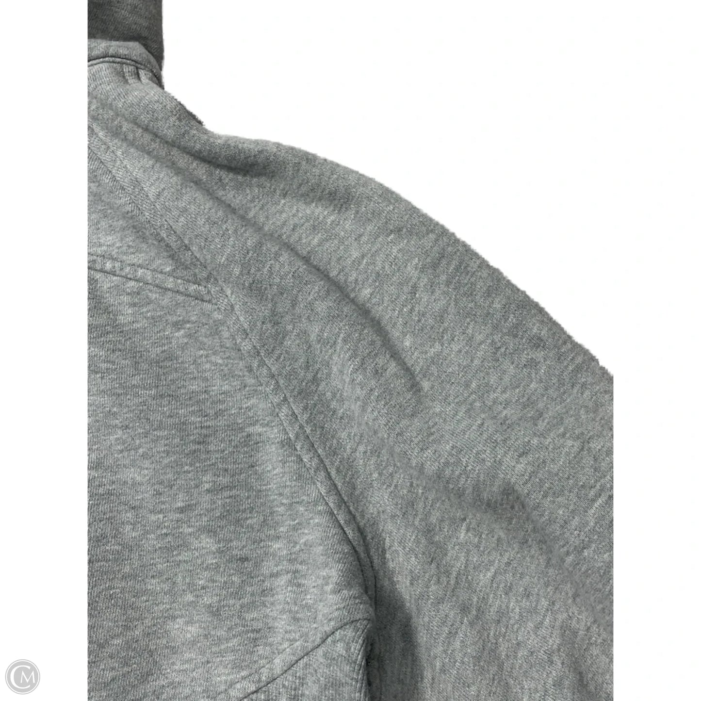 Athletic Sweatshirt Crewneck By Lululemon In Grey, Size: M