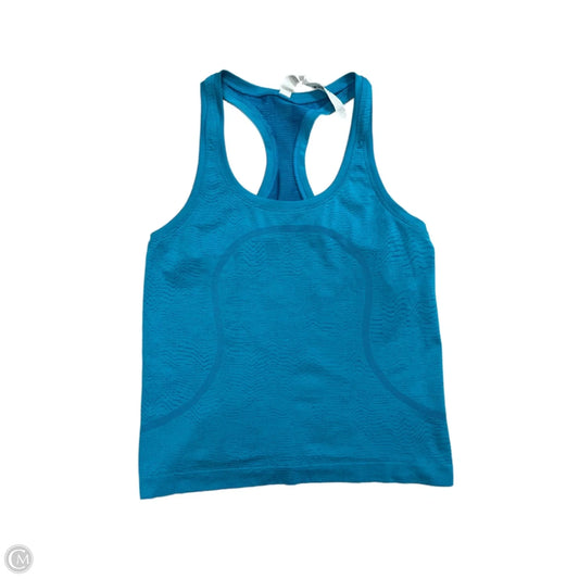 Athletic Tank Top By Lululemon In Blue, Size: S