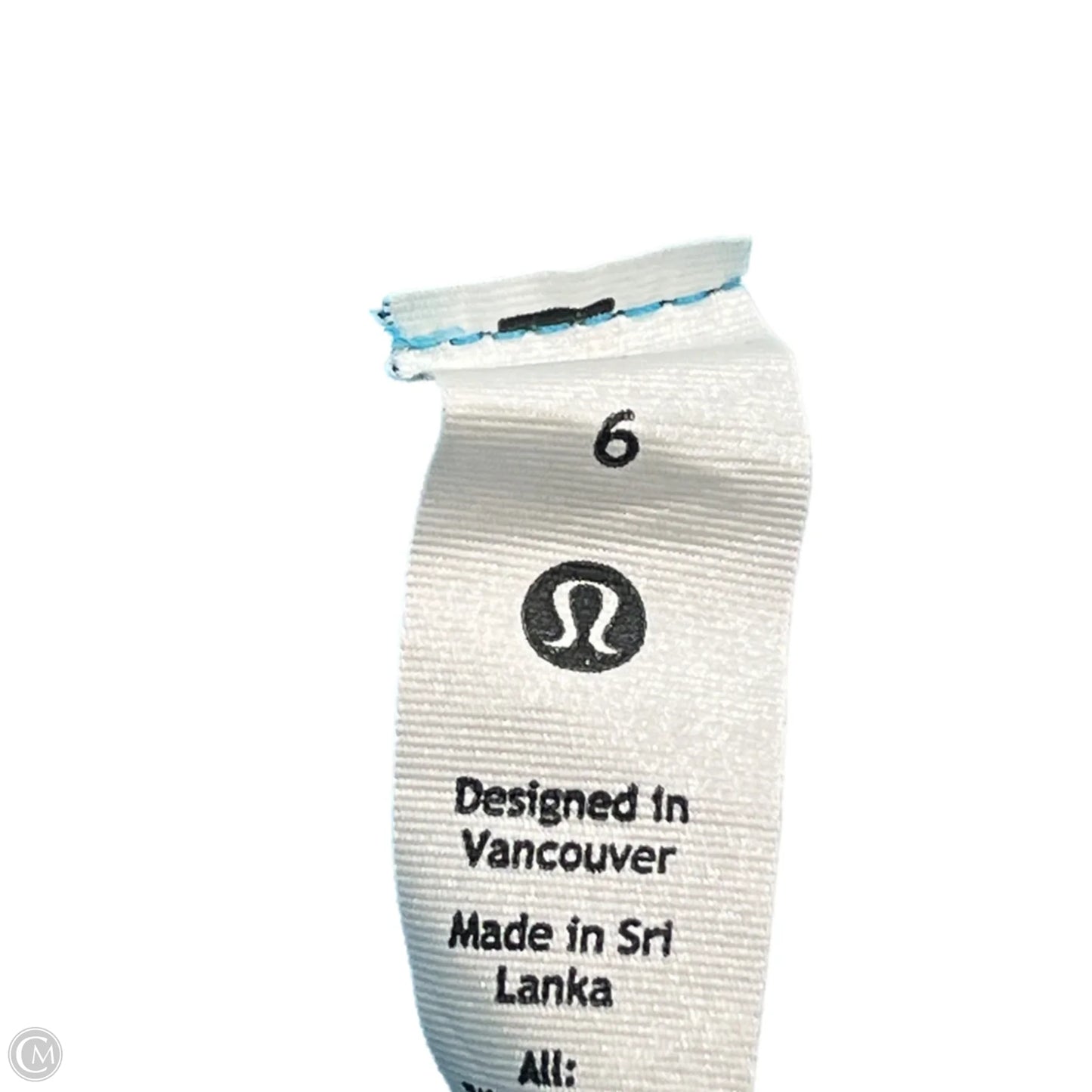 Athletic Tank Top By Lululemon In Blue, Size: S
