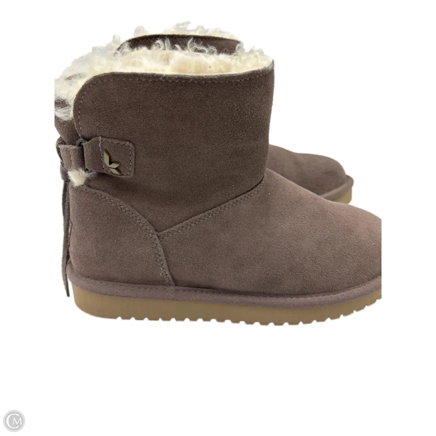 Boots Ankle Flats By Koolaburra By UGG In Purple, Size: 7