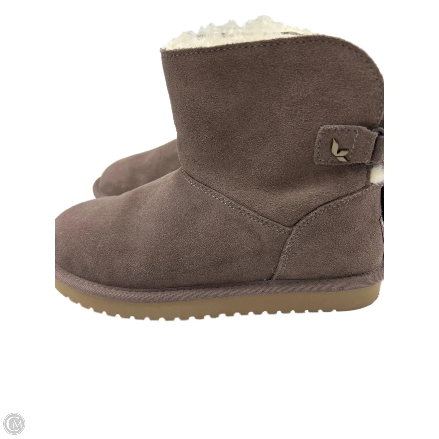 Boots Ankle Flats By Koolaburra By UGG In Purple, Size: 7