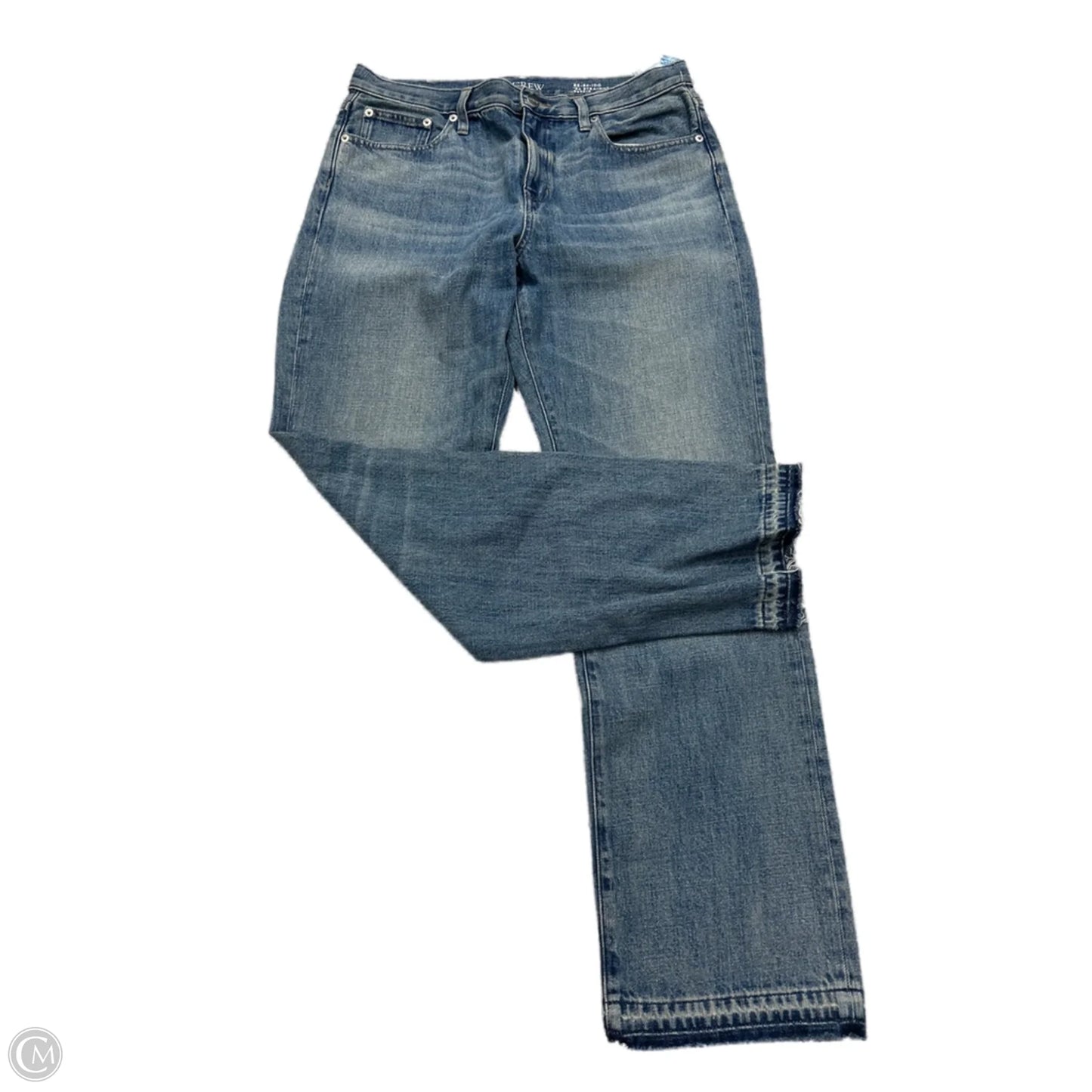 Jeans Straight By J. Crew In Blue Denim, Size: 8