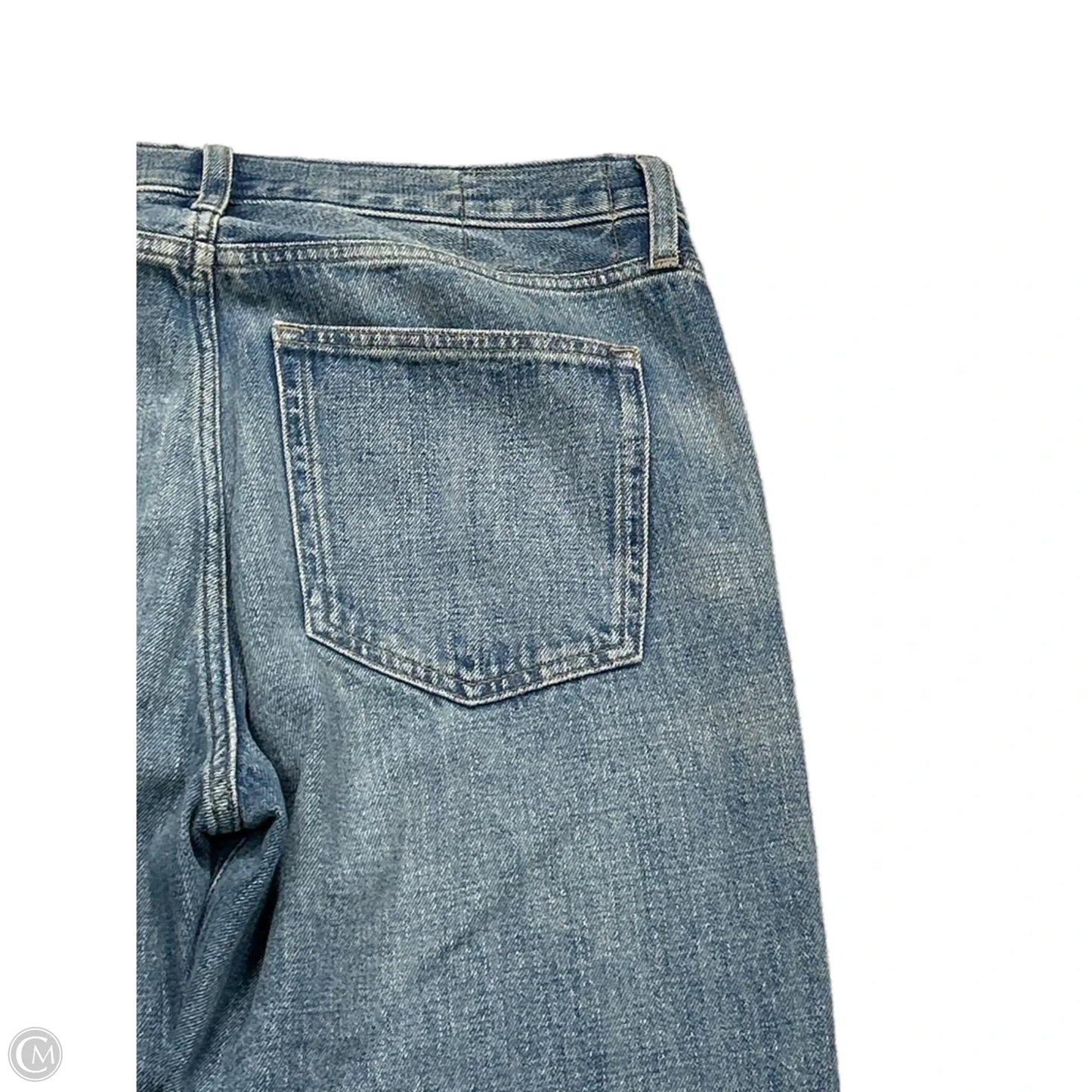 Jeans Straight By J. Crew In Blue Denim, Size: 8
