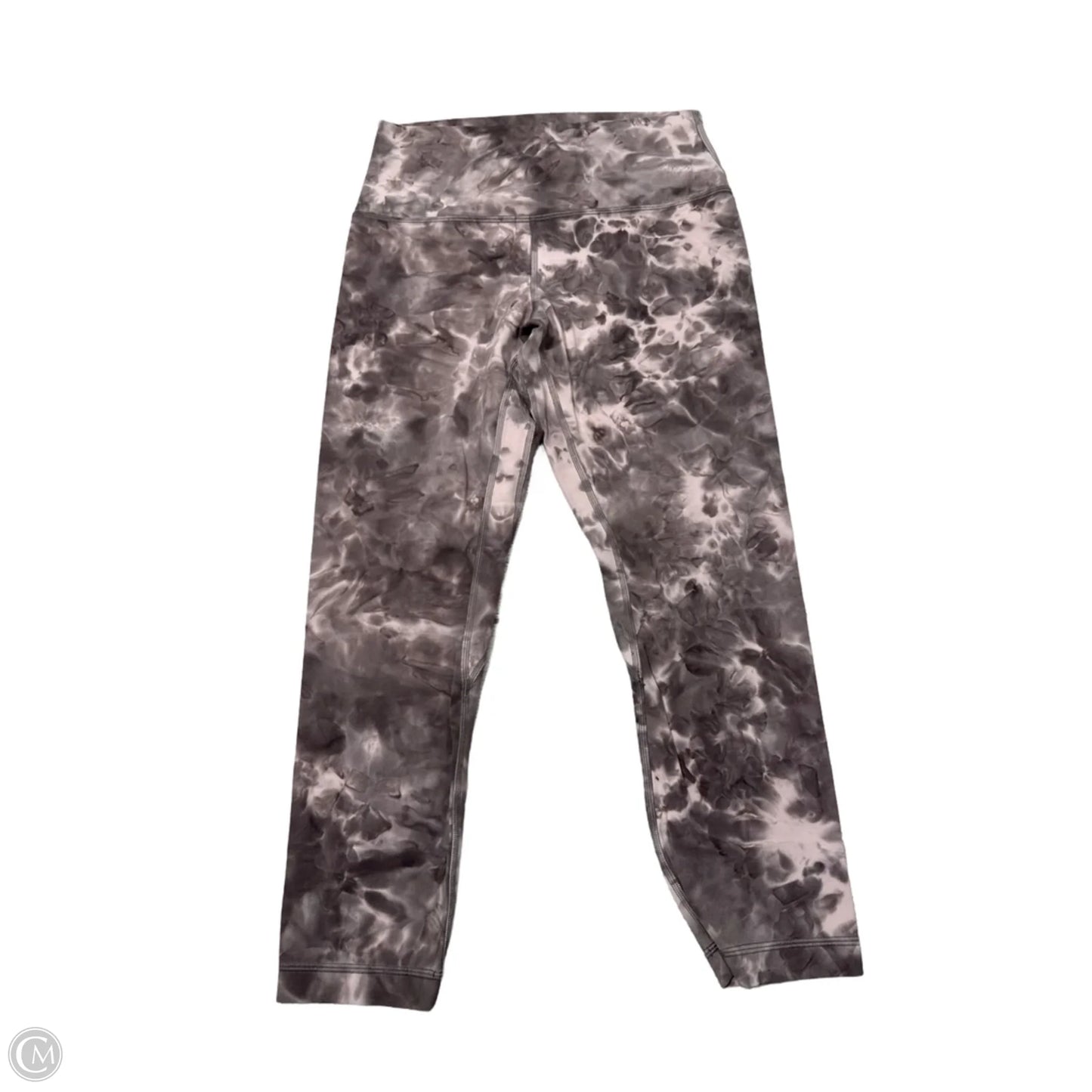 Athletic Leggings By Lululemon In Multi-colored, Size: M