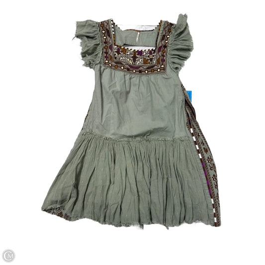 Dress Casual Short By Free People In Green, Size: Xs