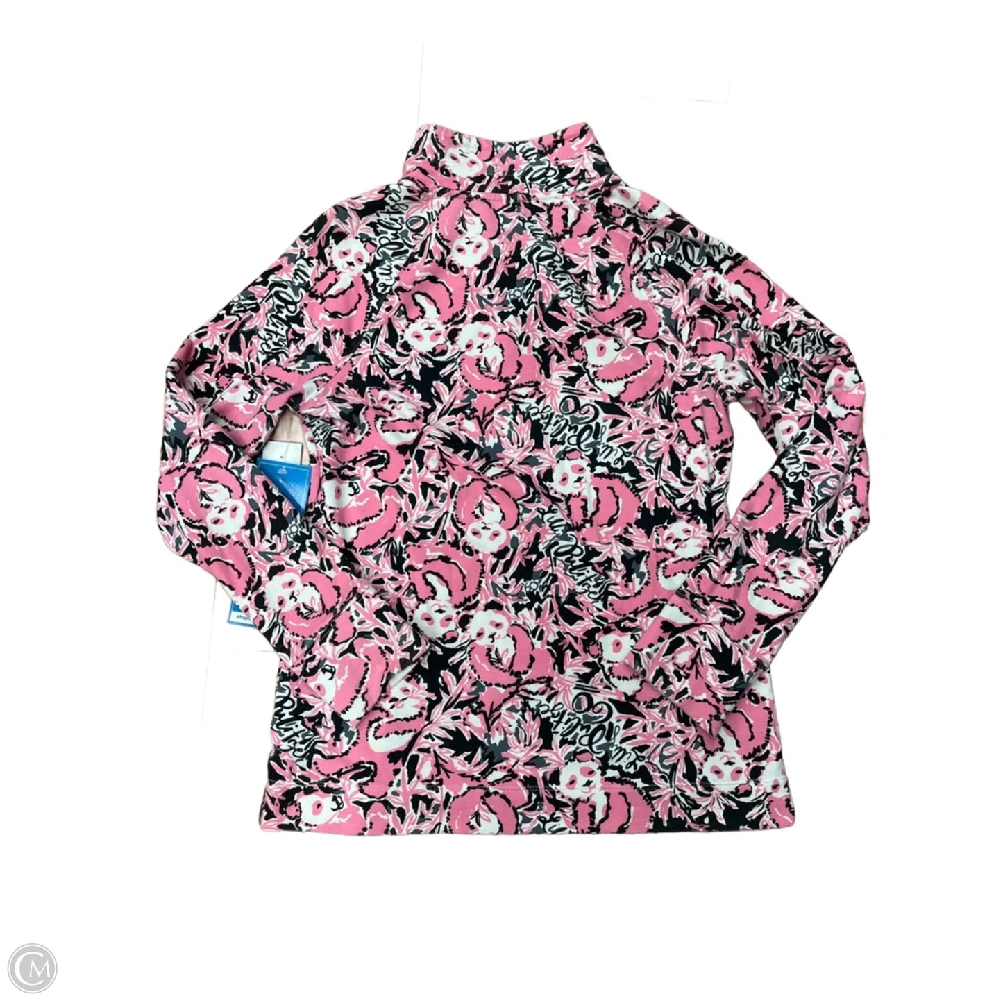 Jacket Designer By Lilly Pulitzer In Black & Pink, Size: Xs