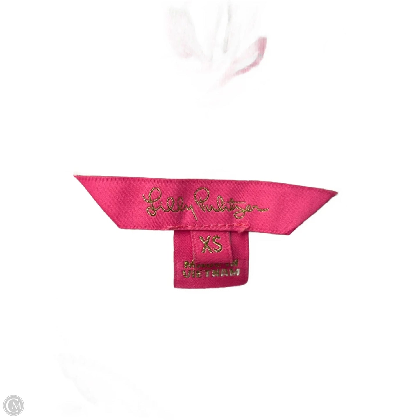 Jacket Designer By Lilly Pulitzer In Black & Pink, Size: Xs