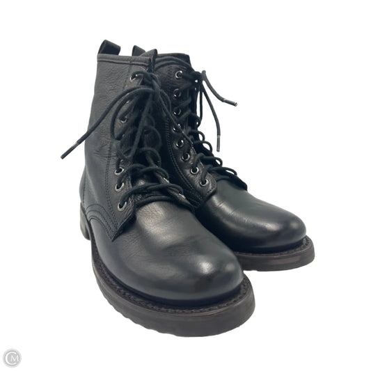 Like New! Boots Designer By Frye In Black, Size: 7
