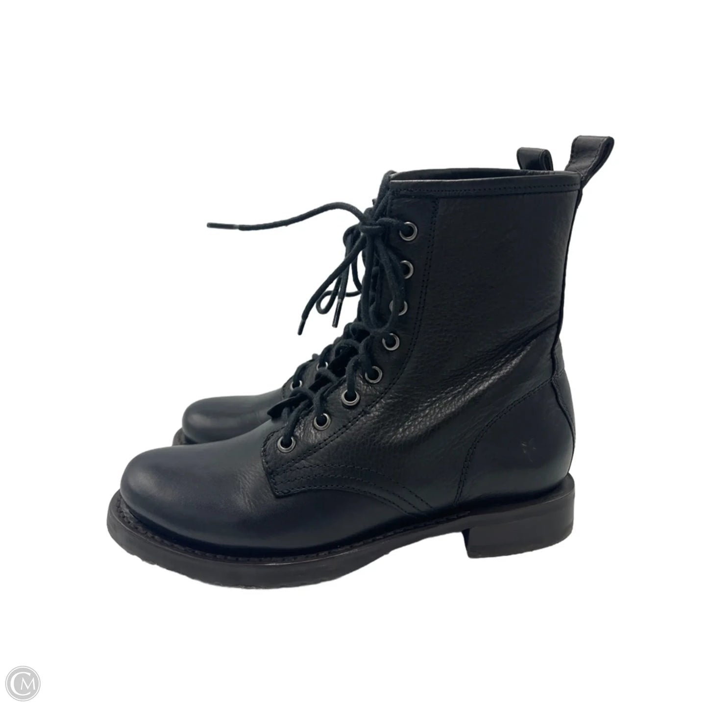 Like New! Boots Designer By Frye In Black, Size: 7