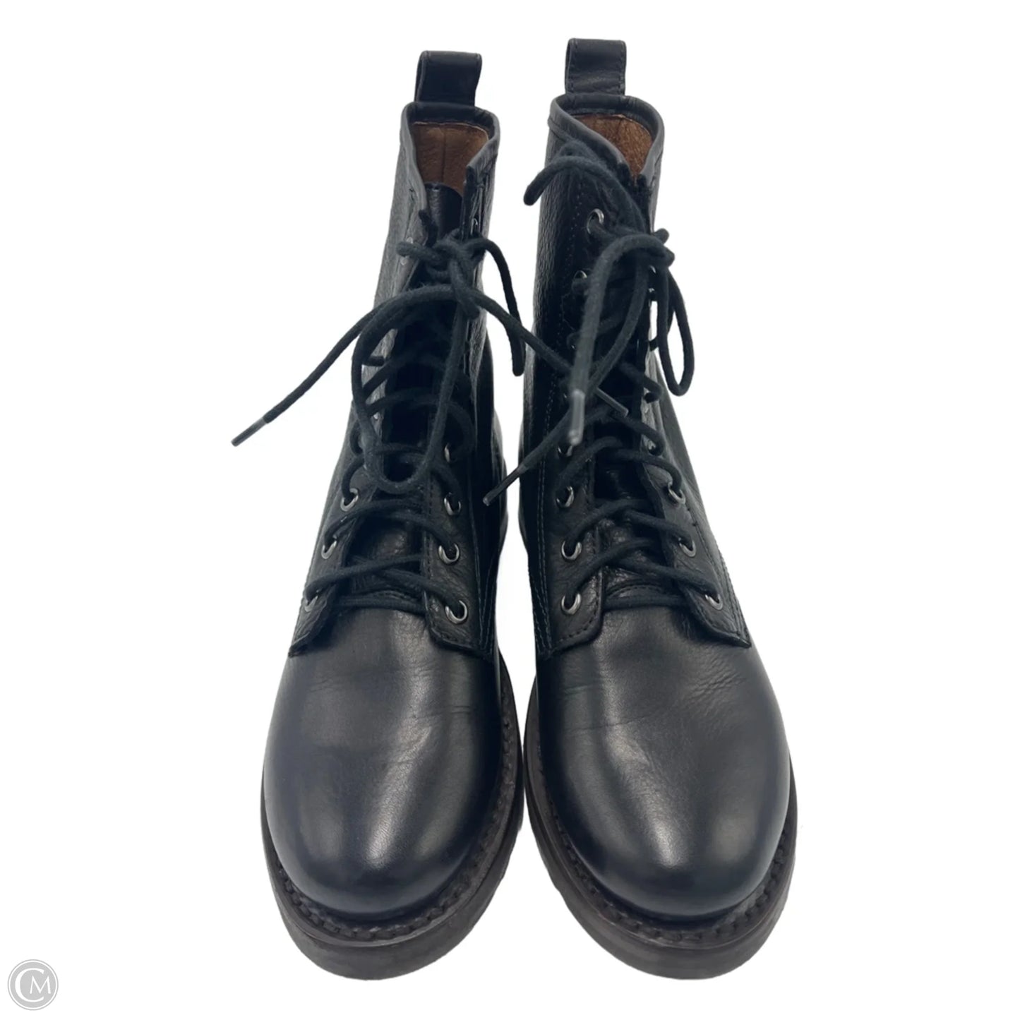 Like New! Boots Designer By Frye In Black, Size: 7