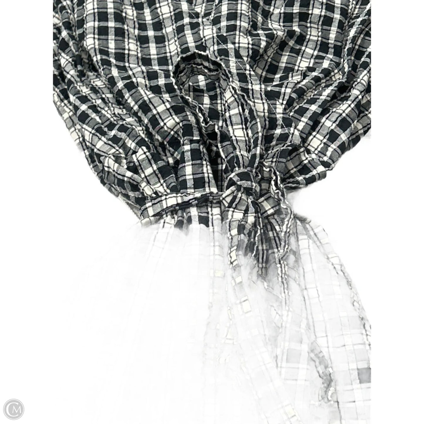 Dress Casual Maxi By A New Day In Black & Cream, Size: S