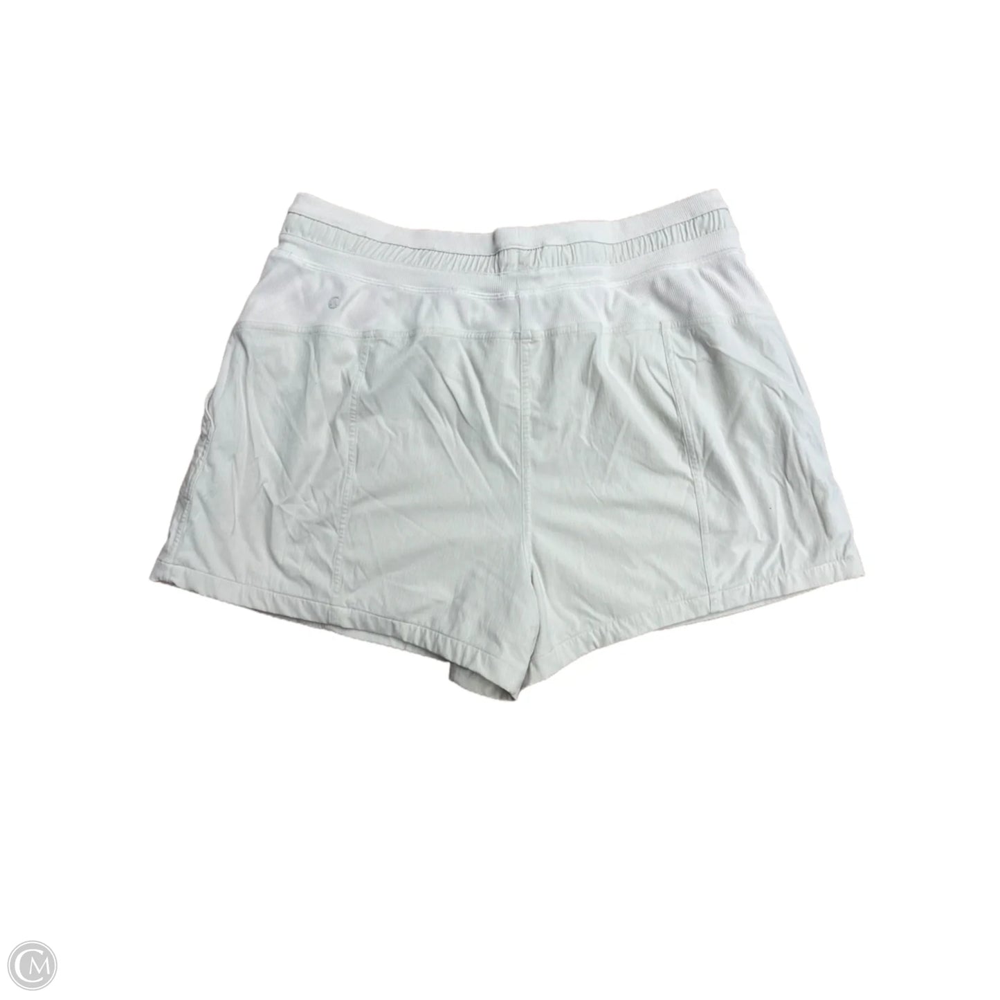 Athletic Shorts By Lululemon In Cream, Size: L