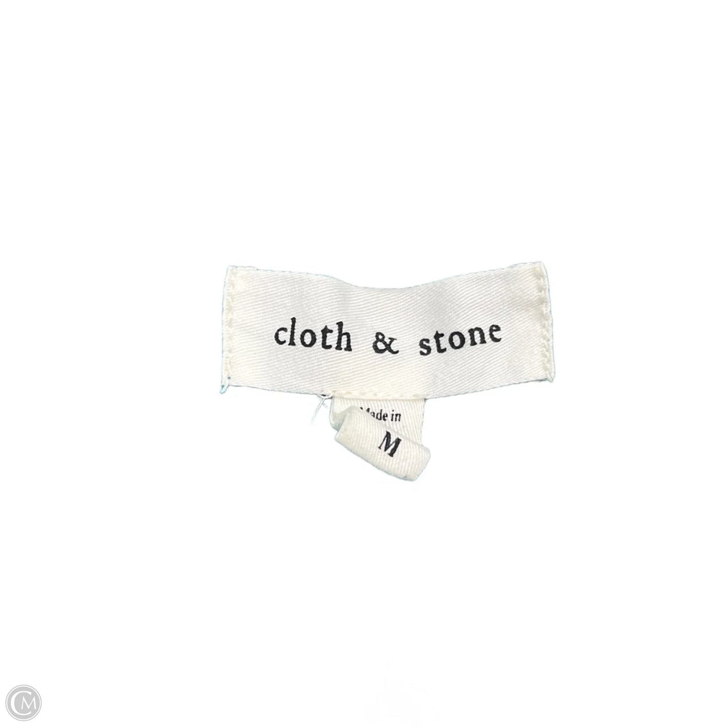 Top Short Sleeve By Cloth & Stone In Blue, Size: M