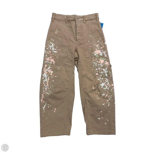 Pants Wide Leg By Pilcro In Orange & Pink, Size: 4
