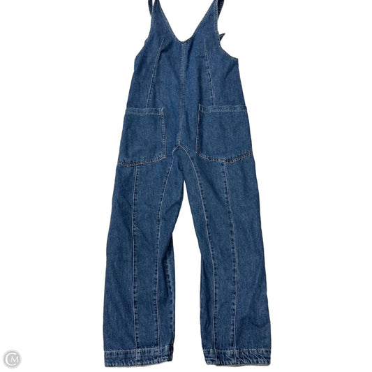 Overalls By Free People In Blue Denim, Size: S