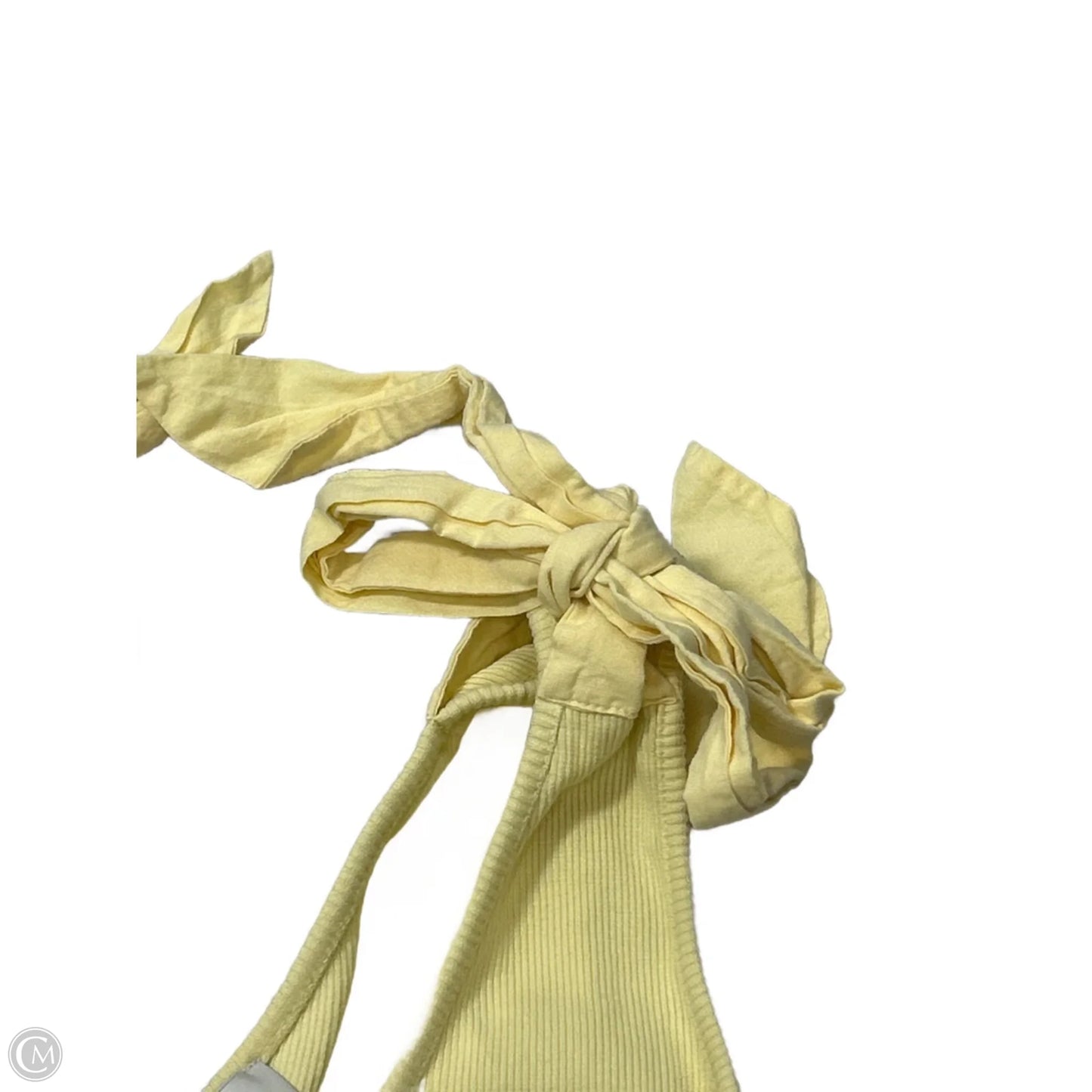 Top Sleeveless By Maeve In Yellow, Size: M