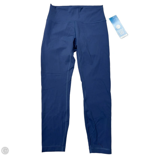 Athletic Leggings By Lululemon In Blue, Size: M