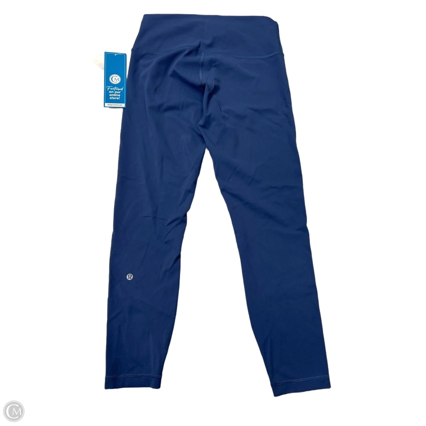 Athletic Leggings By Lululemon In Blue, Size: M