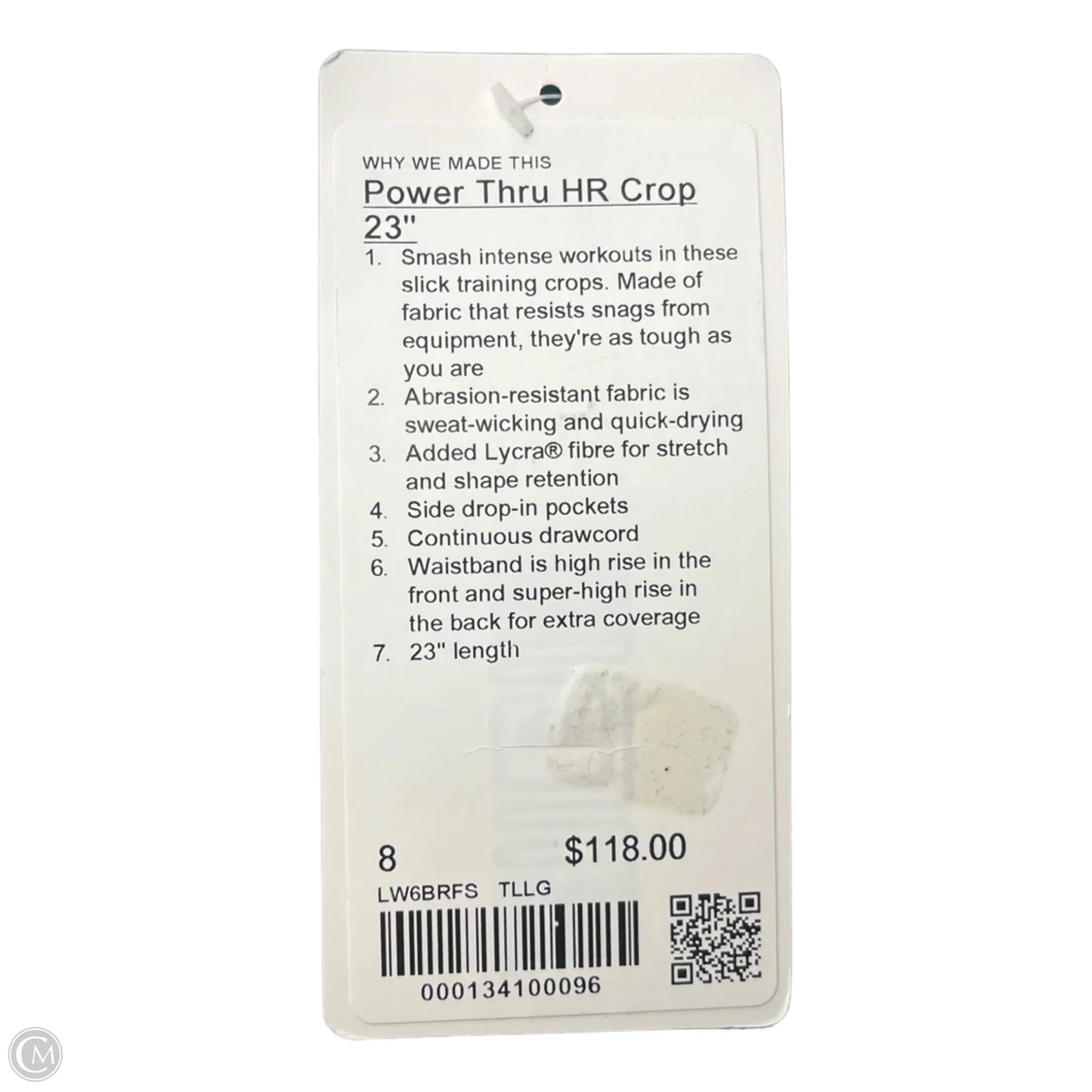 Athletic Leggings By Lululemon, Size: M