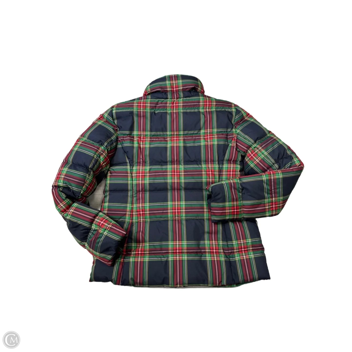 Coat Puffer & Quilted By Talbots In Multi-colored, Size: Xs