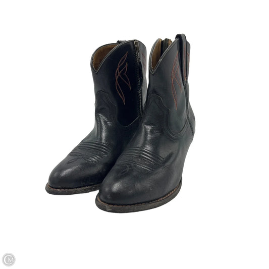 Boots Ankle Heels By Ariat In Black, Size: 8.5