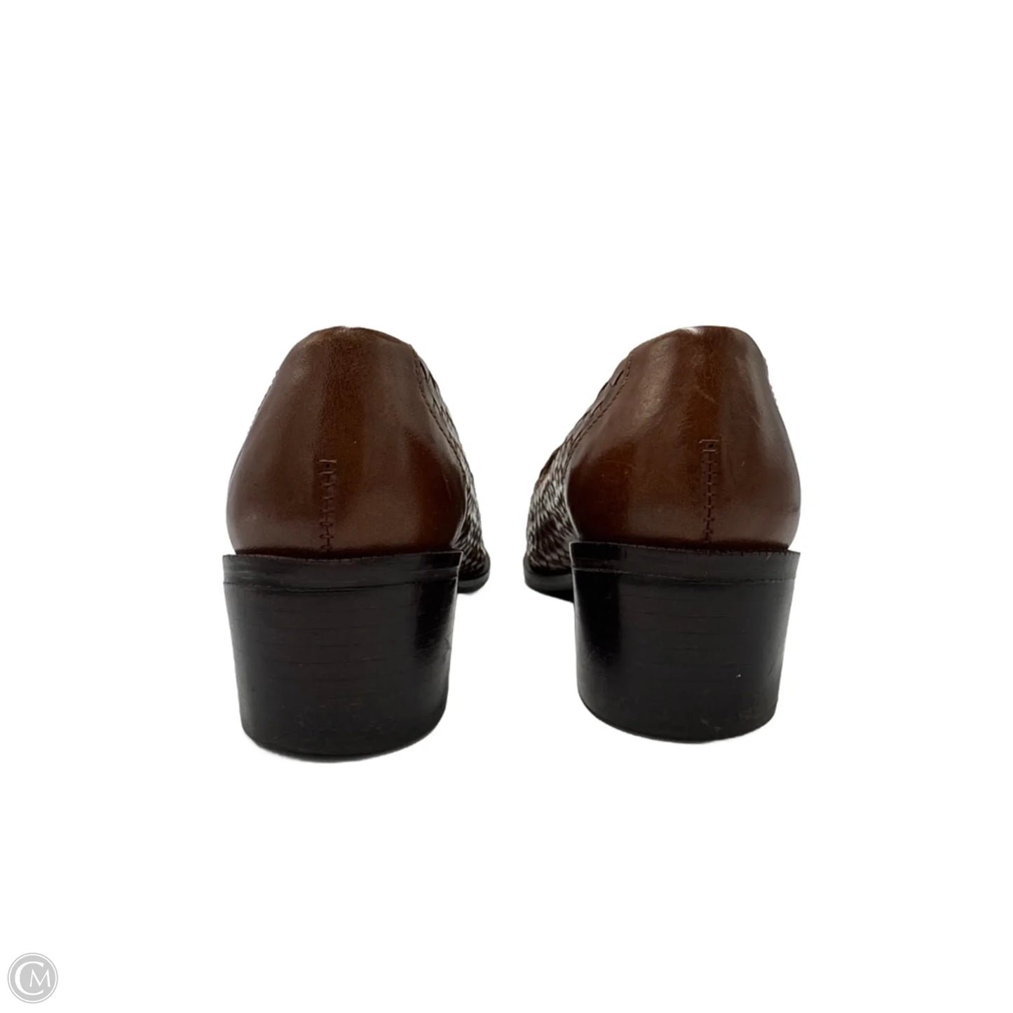 Shoes Heels Block By Panema In Brown, Size: 7