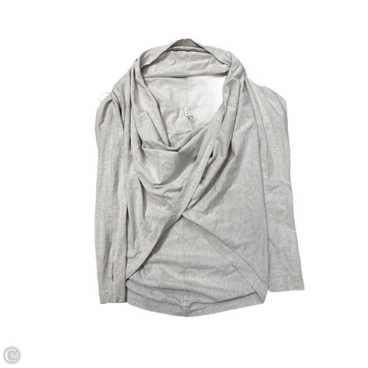 Athletic Top Long Sleeve Crewneck By Lululemon In Tan, Size: L