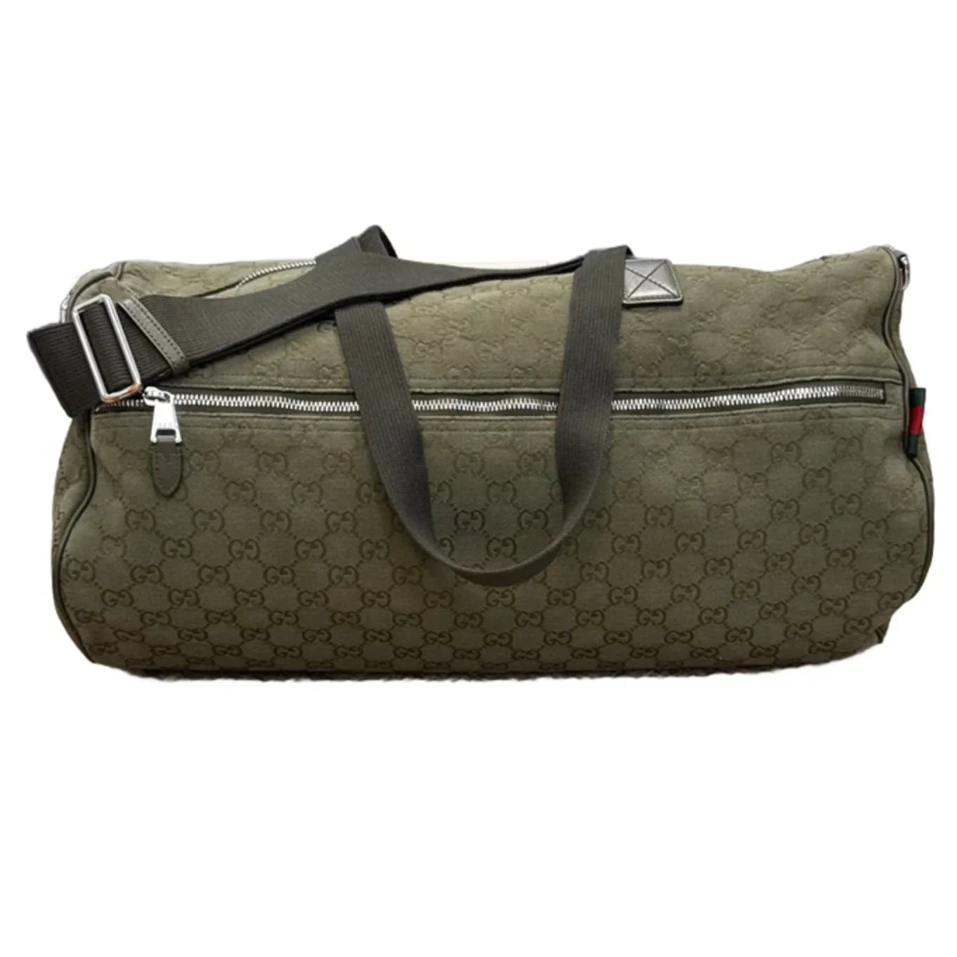 Gucci GG Canvas Large Luxury Designer Duffle / Weekender