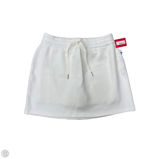 Athletic Skort By Spanx In White, Size: L