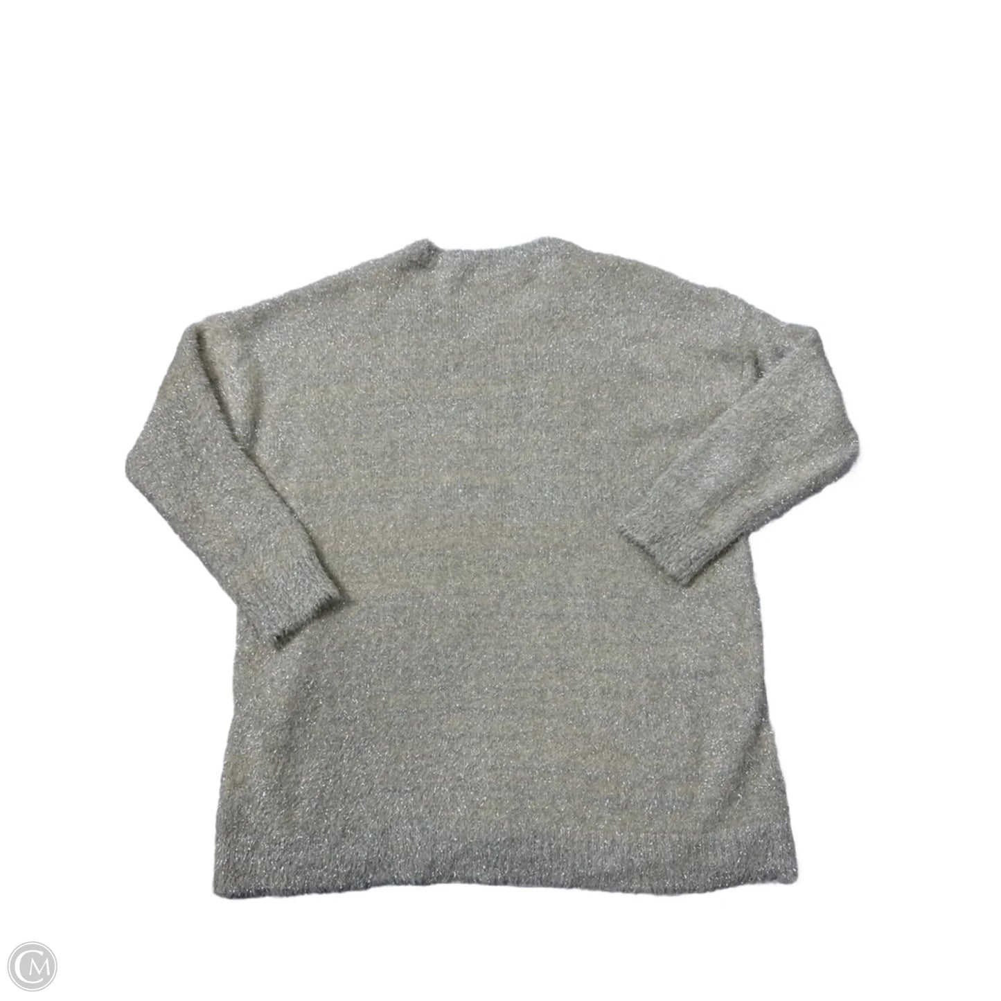 Dress Sweater By Anthropologie In Silver & Tan, Size: Xl