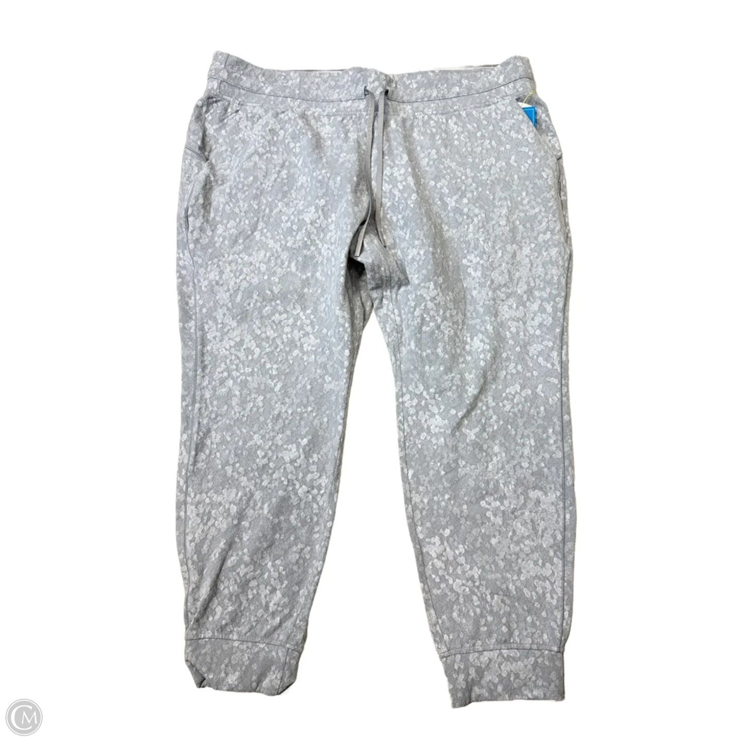 Athletic Pants By Lululemon In Grey, Size: 1x