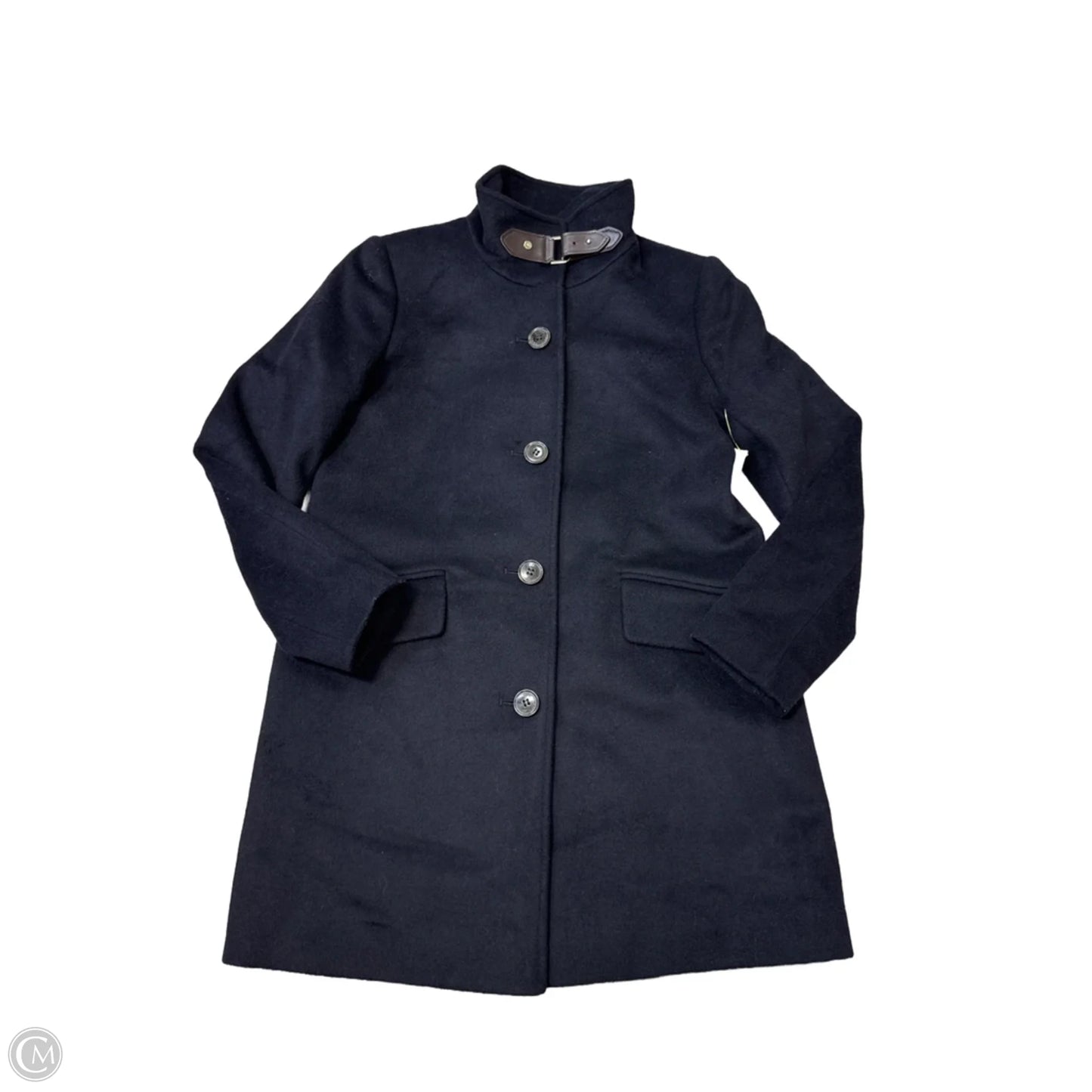 Coat Peacoat By Lauren By Ralph Lauren In Black, Size: 0p