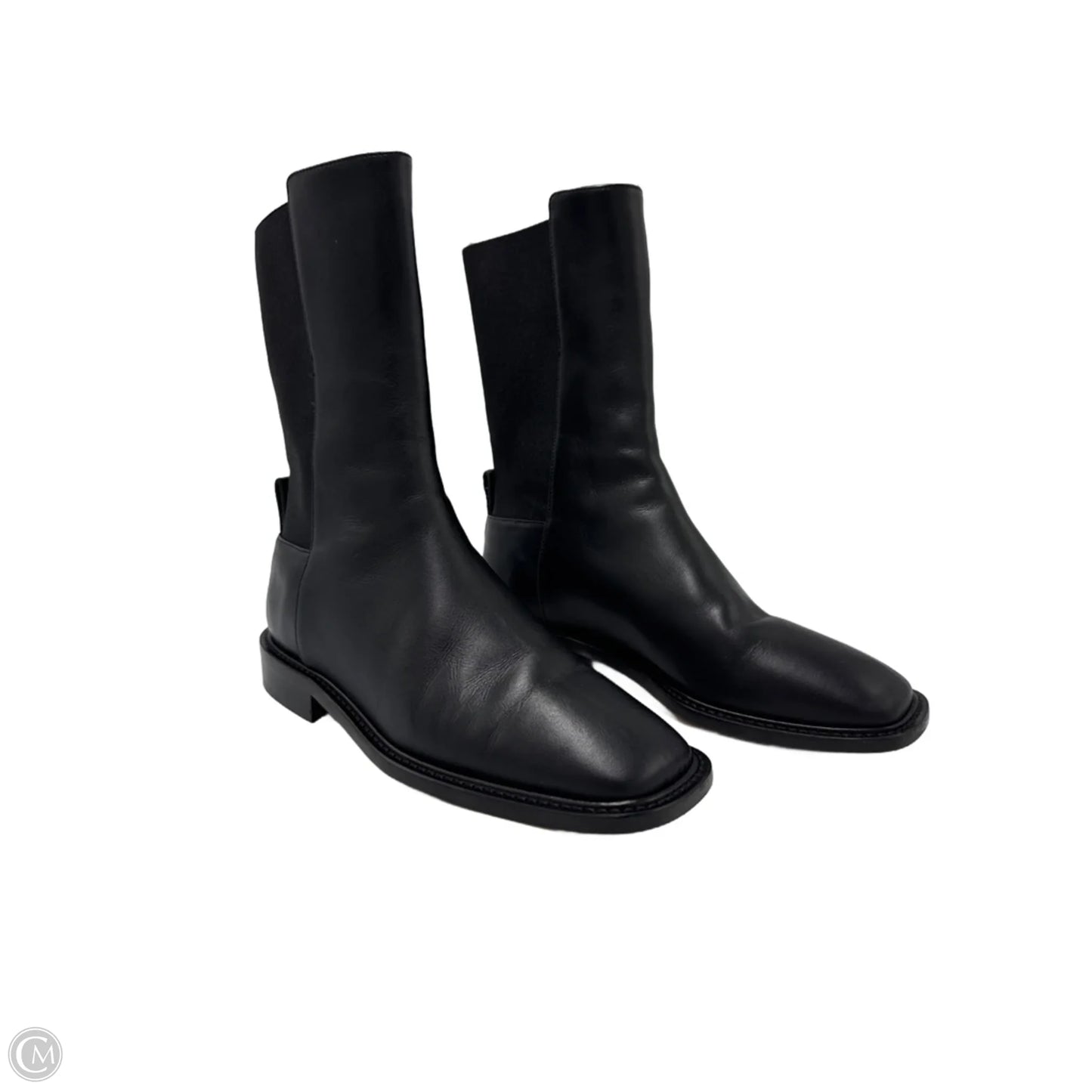 Boots Ankle Flats By Everlane In Black, Size: 5