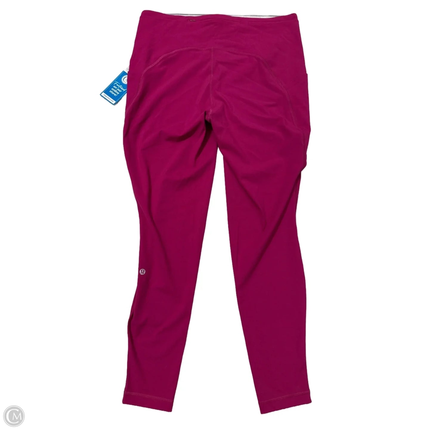 Athletic Leggings By Lululemon In Pink, Size: L