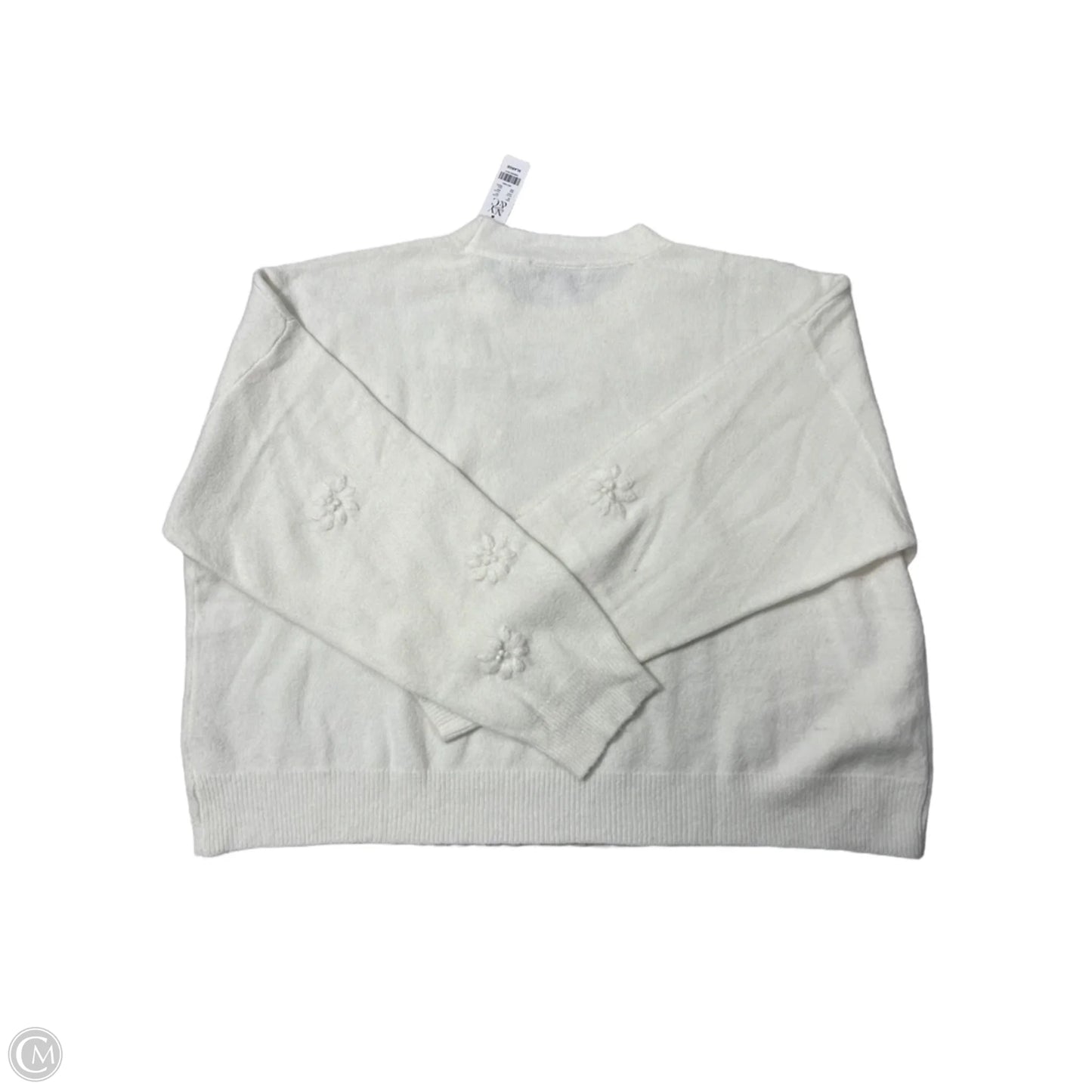 Sweater By New York And Co In White, Size: Xl