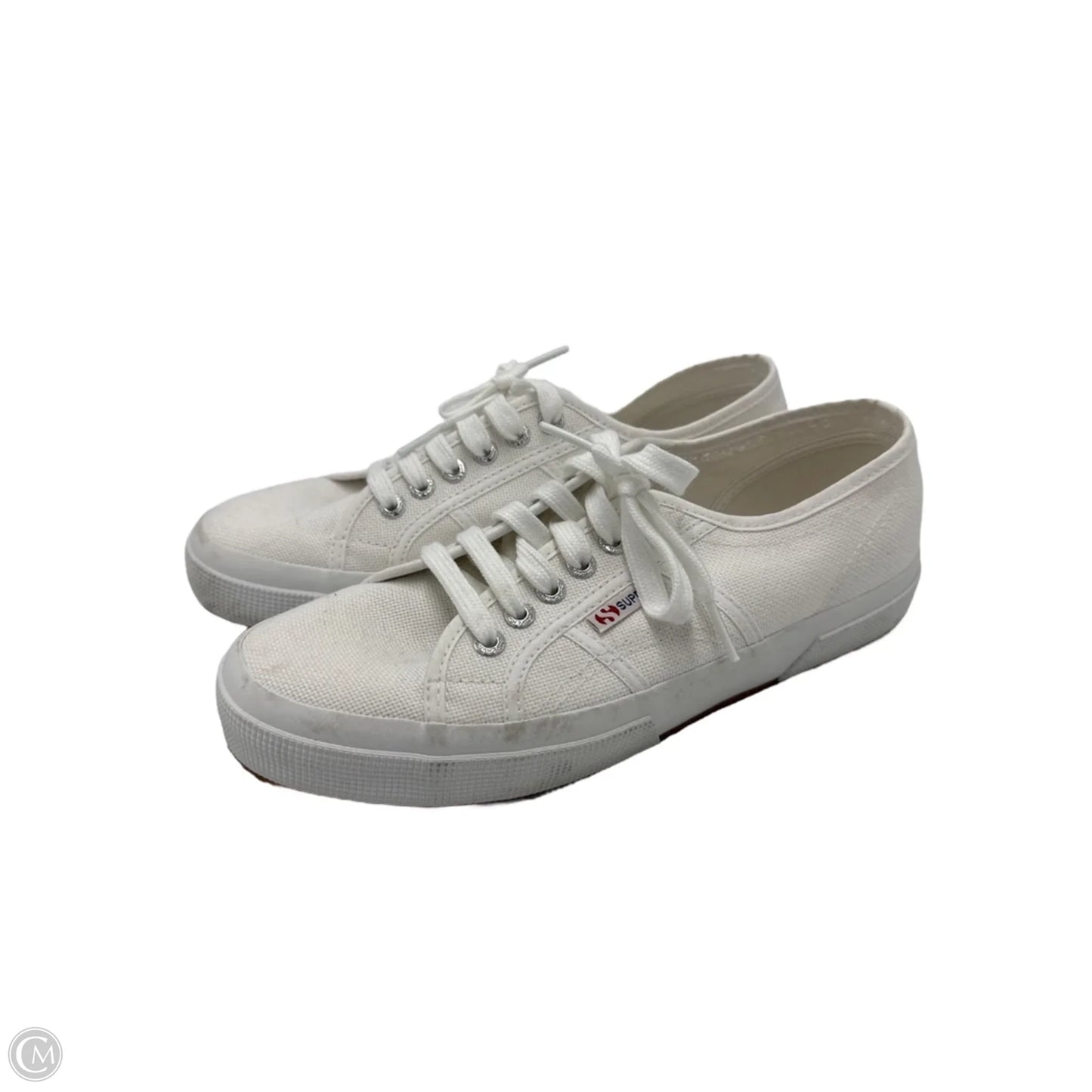 Shoes Flats By Superga In White, Size: 10