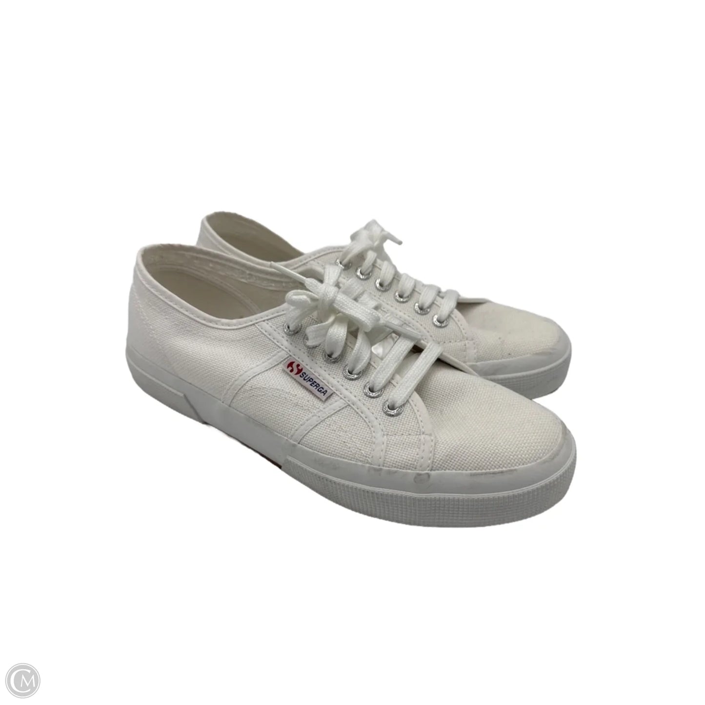 Shoes Flats By Superga In White, Size: 10