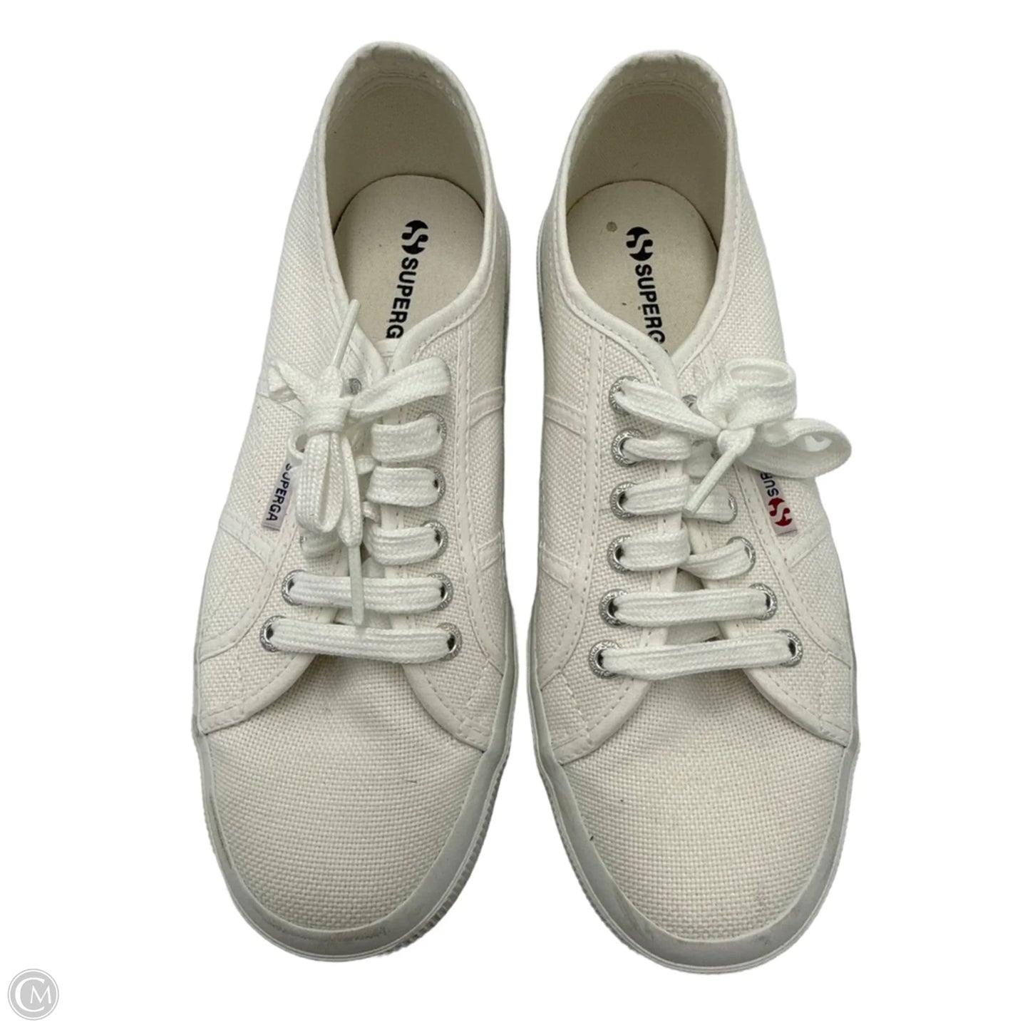 Shoes Flats By Superga In White, Size: 10