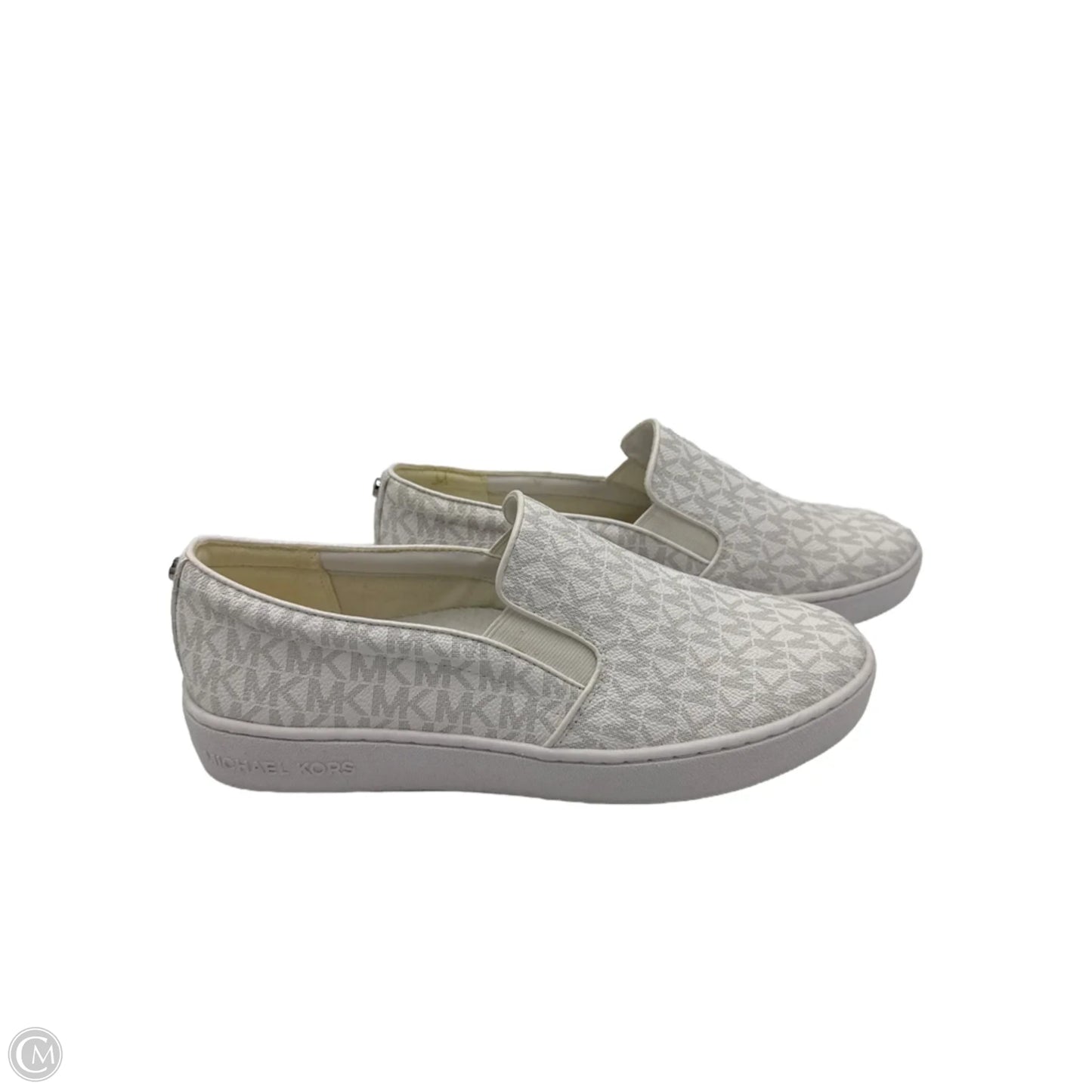 Shoes Designer By Michael Kors In White, Size: 9