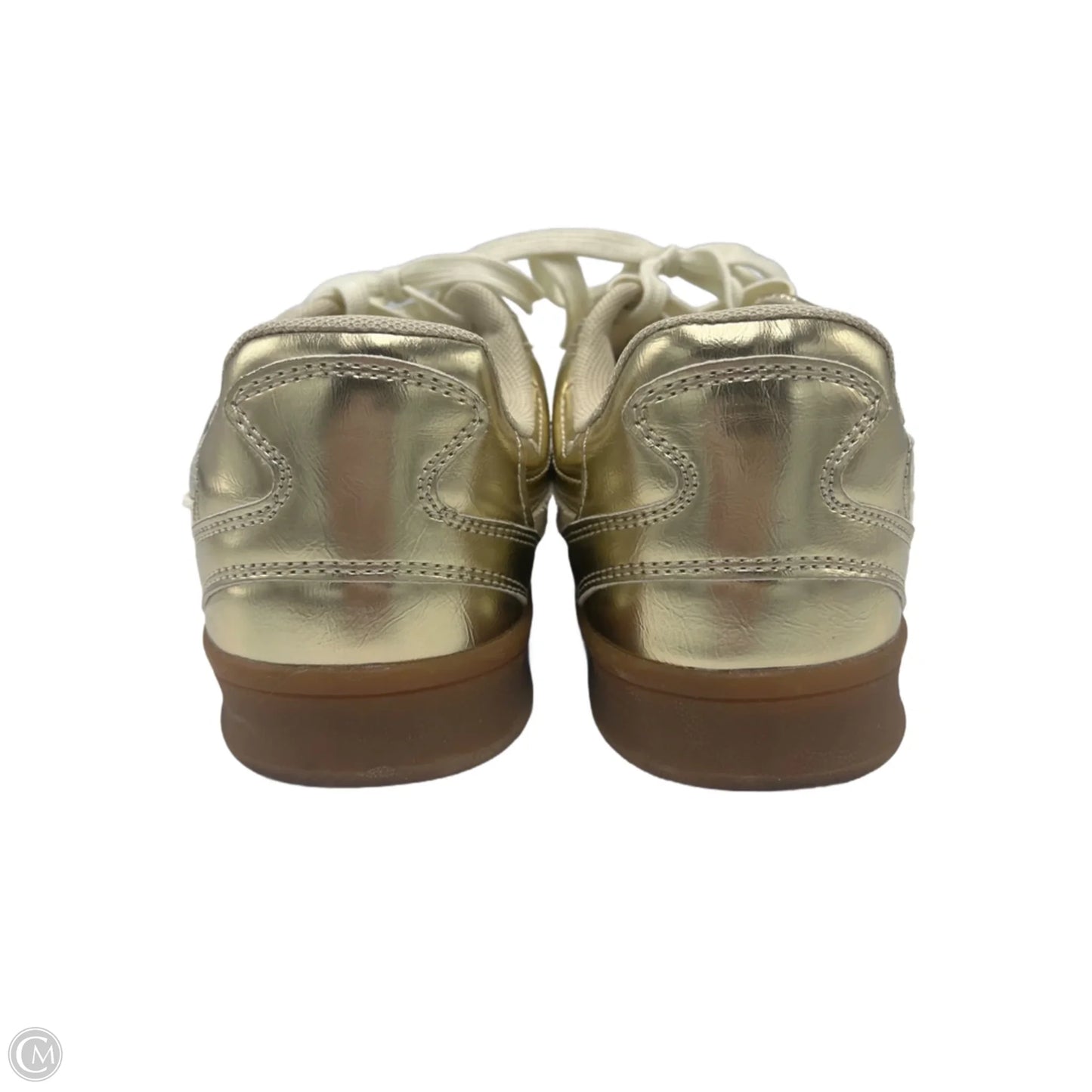 Shoes Sneakers By Cushionaire In Gold, Size: 8