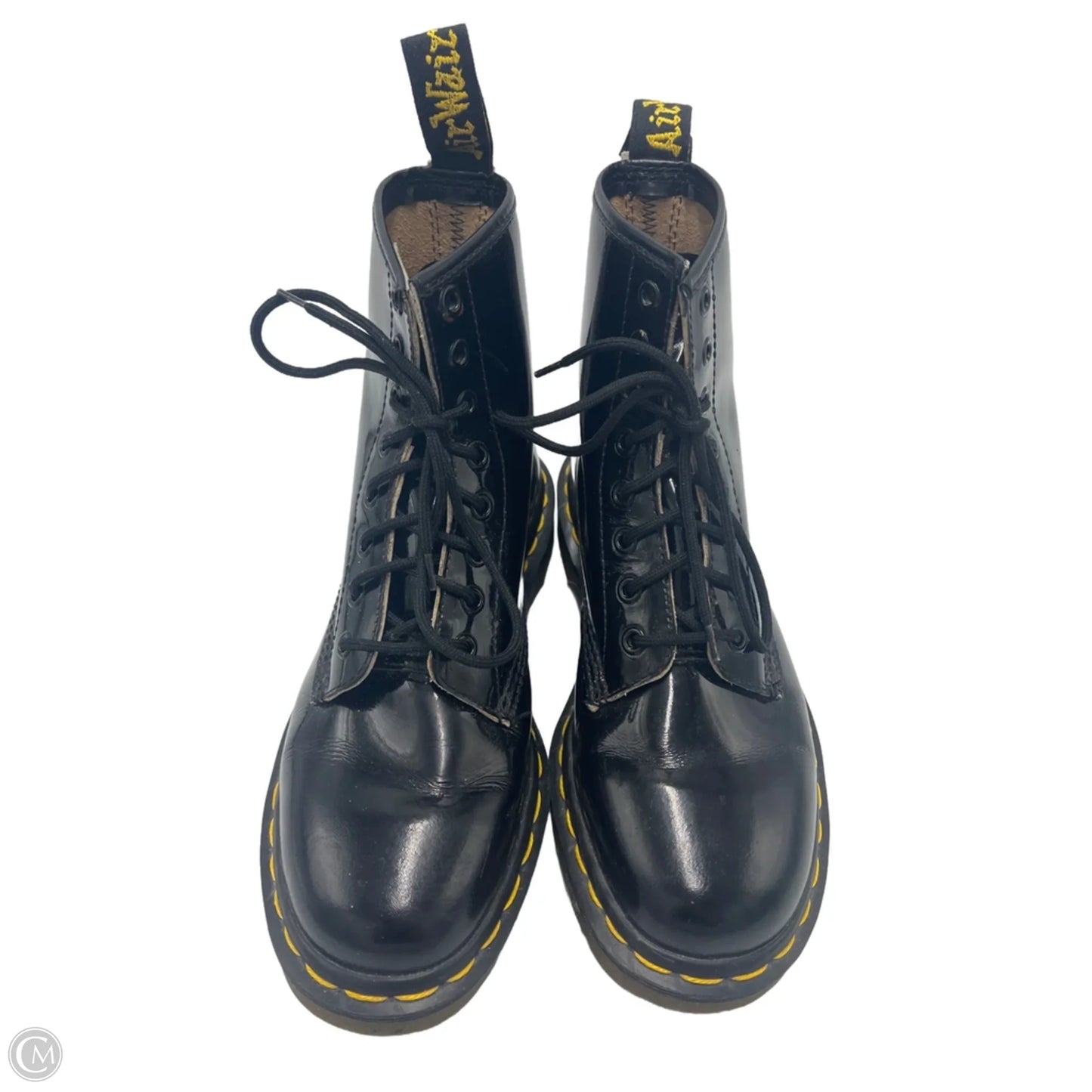 Boots Ankle Heels By Dr Martens In Black, Size: 6