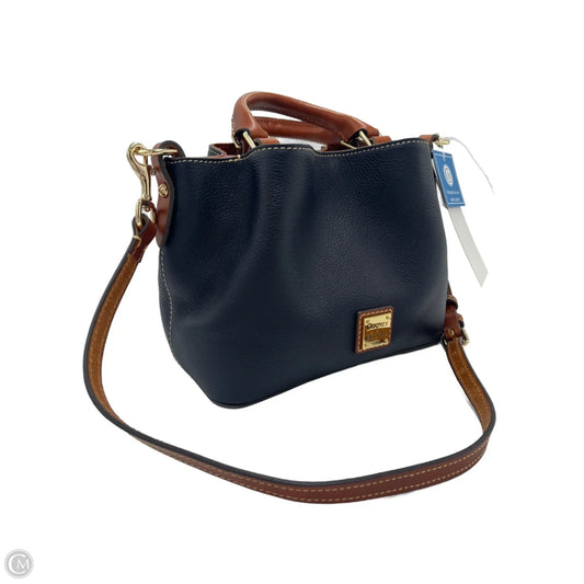 Crossbody Bucket Designer Handbag By Dooney And Bourke