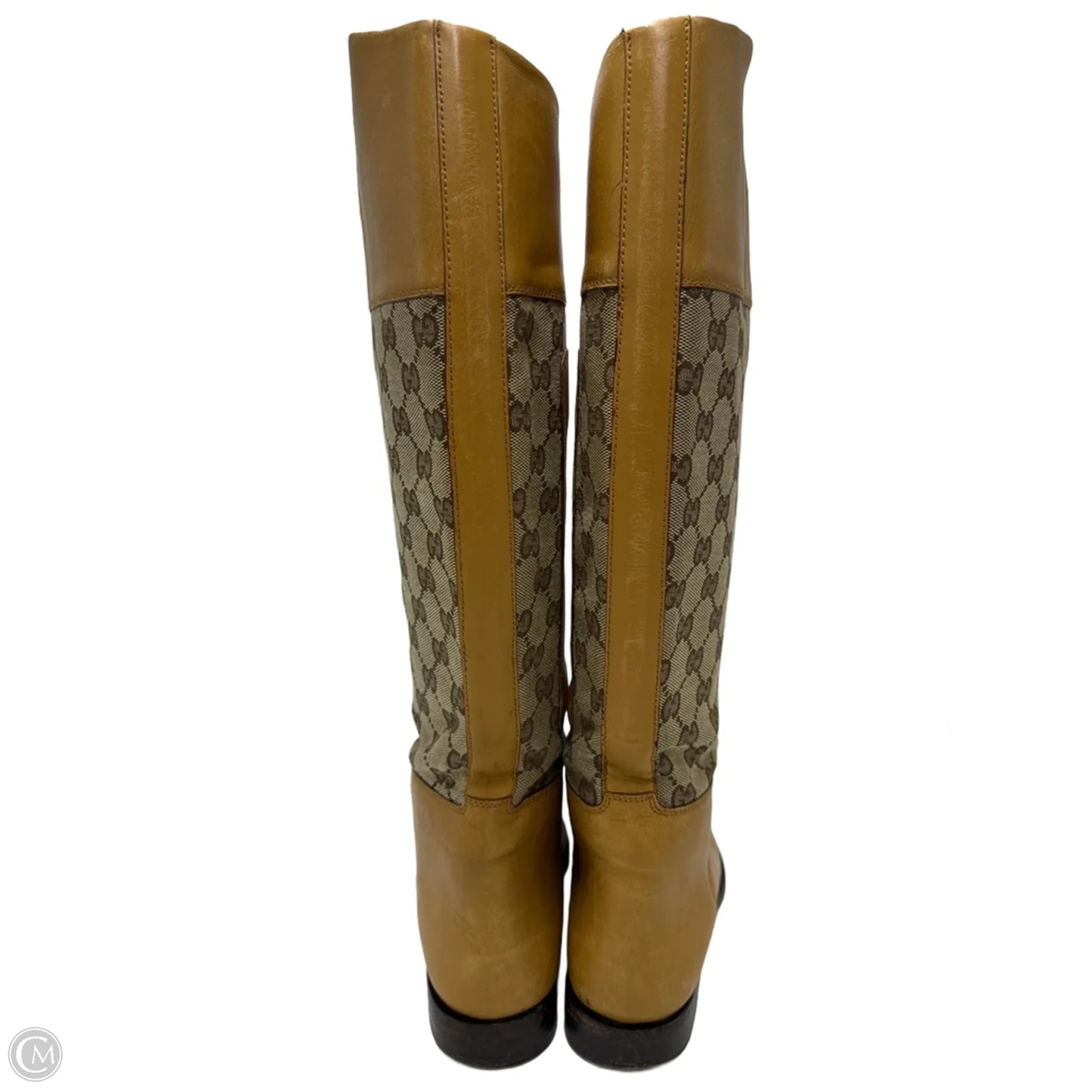 Gucci Luxury Designer Boots By In Yellow, Size: 7.5 (37.5)