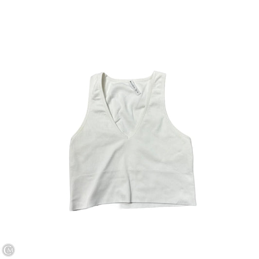 Athletic Tank Top By Athleta In White, Size: M