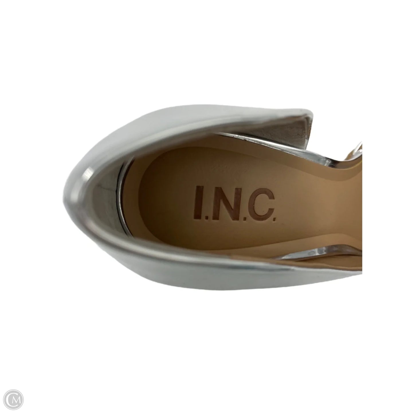 Shoes Heels Stiletto By Inc In Silver, Size: 7.5
