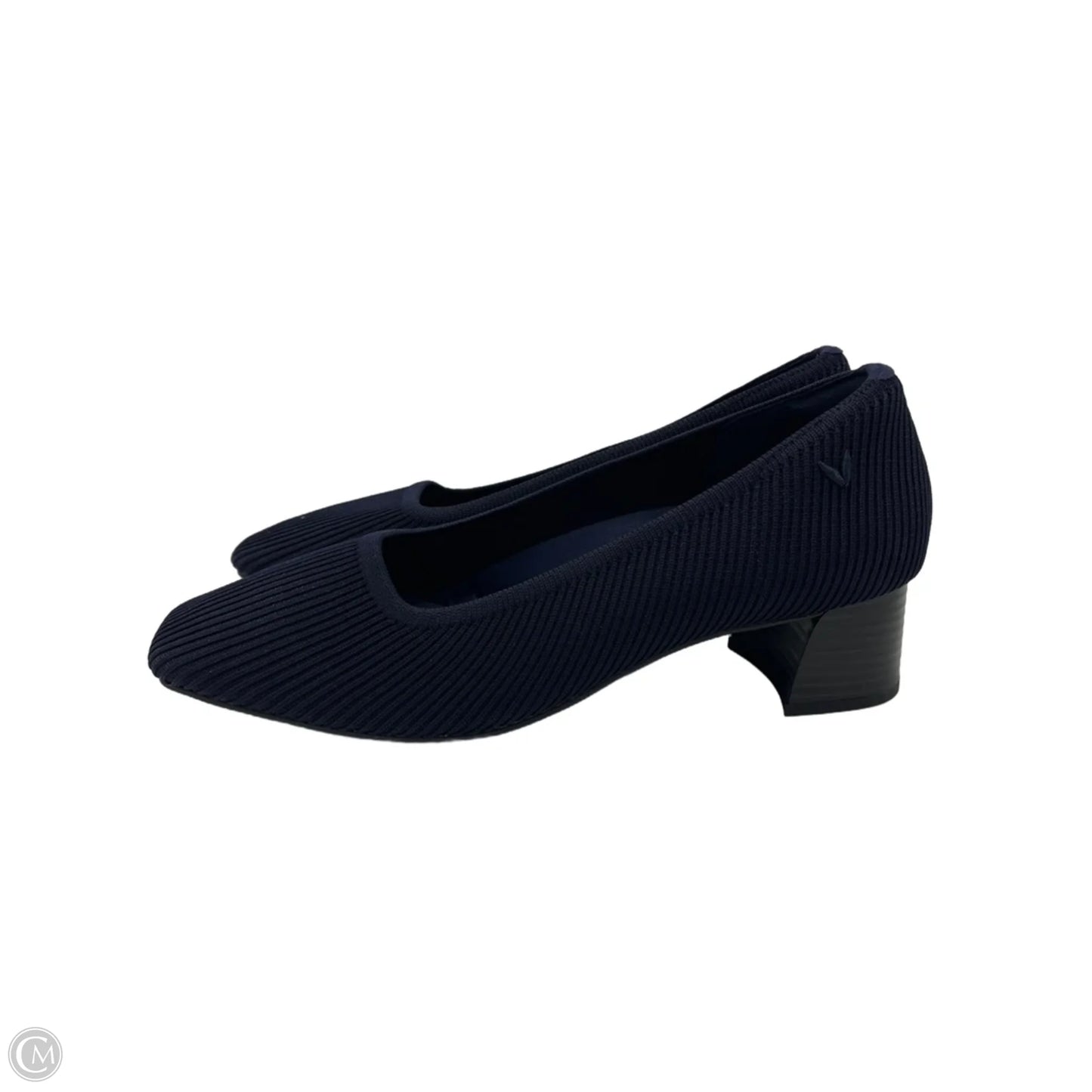 Shoes Heels Block By Vivenne Tam In Navy, Size: 10