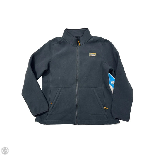 Jacket Fleece By L.l. Bean In Black, Size: L