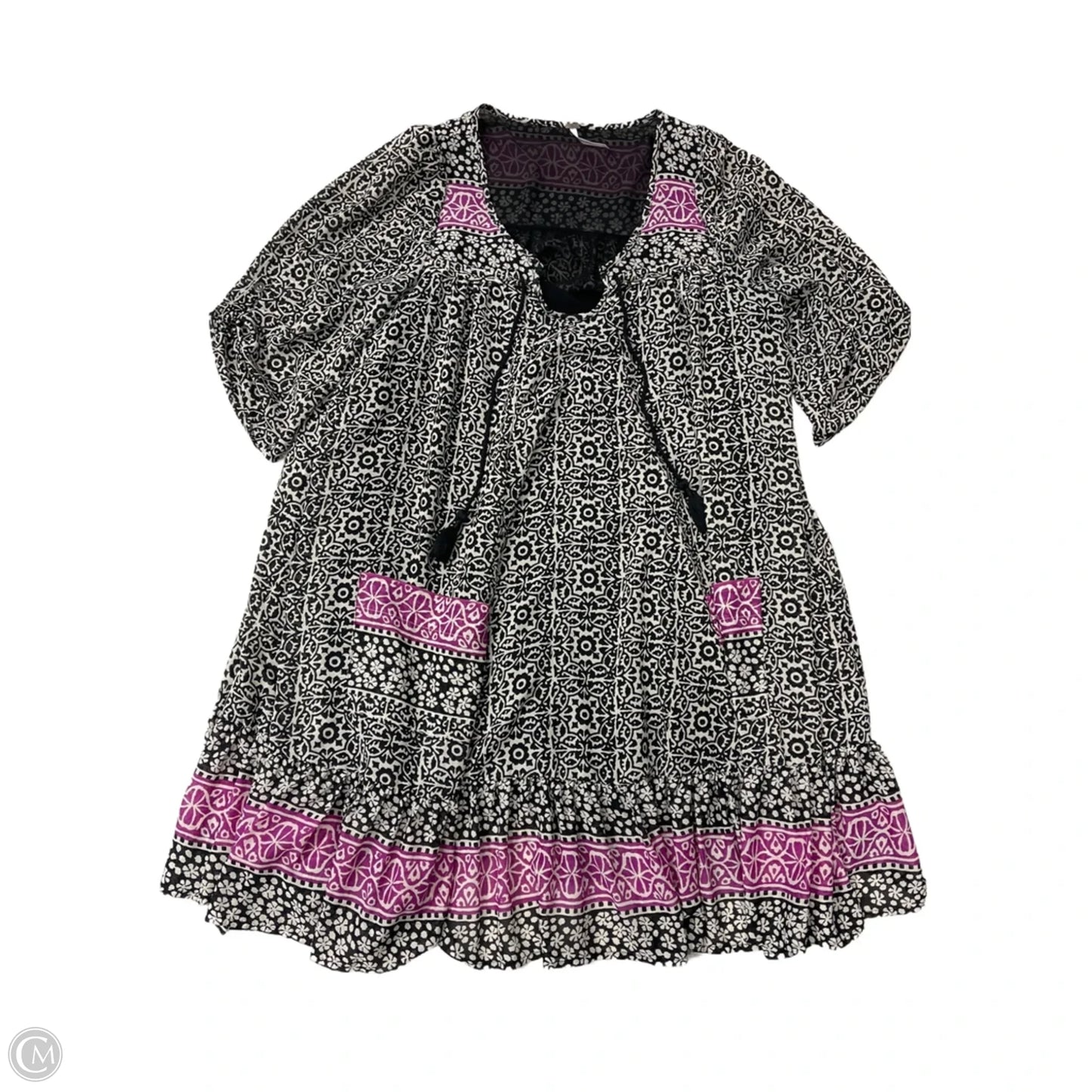 Dress Casual Short By Free People In Black & White, Size: S